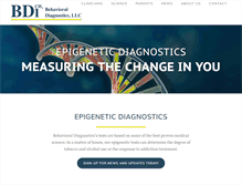 Tablet Screenshot of bdmethylation.com